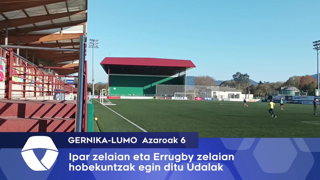 Udalak Ipar Zelaiko eta Errugby zelaiko hobekuntzak burutu ditu