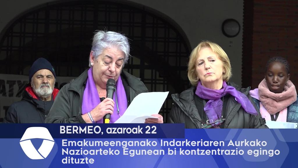 Emakumeenganako Indarkeriaren Aurkako Nazioarteko Egunean bi kontzentrazio egingo dituzte