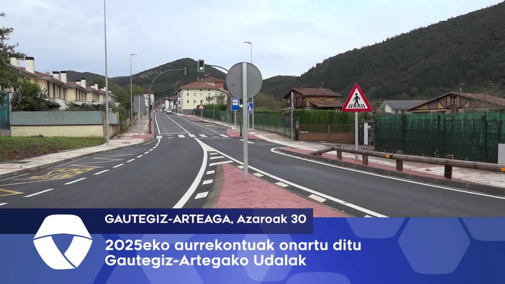 2025eko Aurrekontuak onartu ditu Gautegiz Arteagako Udalak