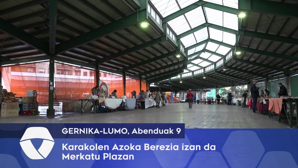 Karakolen Azoka Berezia izan da Merkatu Plazan