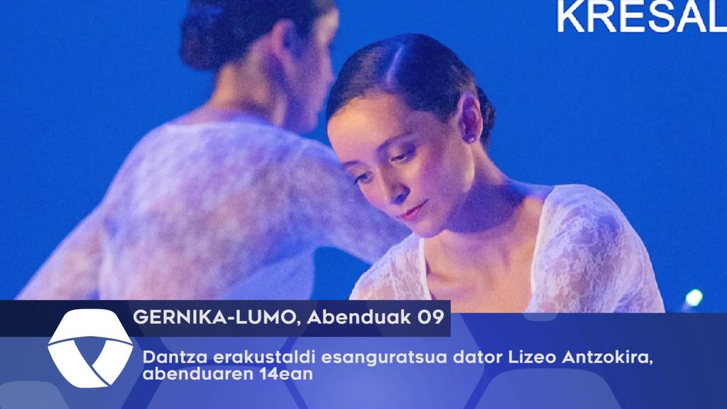 Dantza erakustaldi esanguratsua dator Lizeo Antzokira, abenduaren 14ean