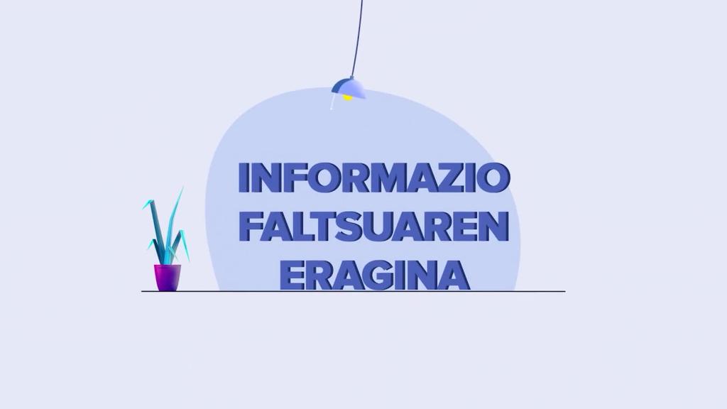 TENTUZ ETA ZENTZUZ-   “Informazio faltsuaren eragina” oizmendi telebista desinformazioaren aurka