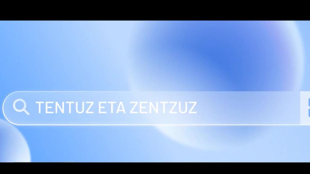 TENTUZ ETA ZENTZUZ- ALBISTEA IZENBURUA BAINO GEHIAGO DA