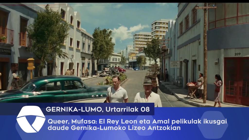 Queer, Mufasa: El Rey León eta Amal pelikulak ikusgai Gernika-Lumoko Lizeo Antzokian