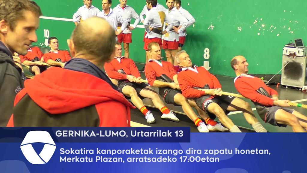 Sokatira kanporaketak izango dira zapatu honetan, Merkatu Plazan, arratsaldeko 17:00etan