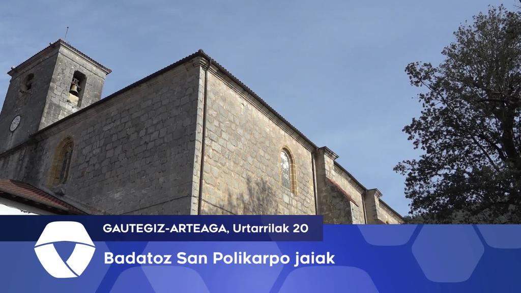 Badatoz San Polikarpo jaiak
