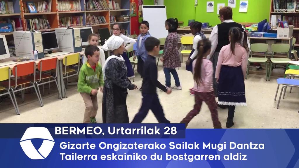Gizarte Ongizaterako Sailak Mugi Dantza  Tailerra eskainiko du bostgarren aldiz