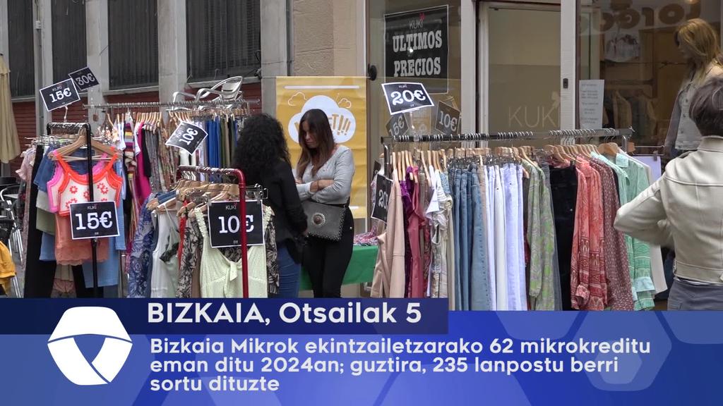 Bizkaia Mikrok ekintzailetzarako 62 mikrokreditu eman ditu 2024a, guztira, 234 lanpostu berri sortuz