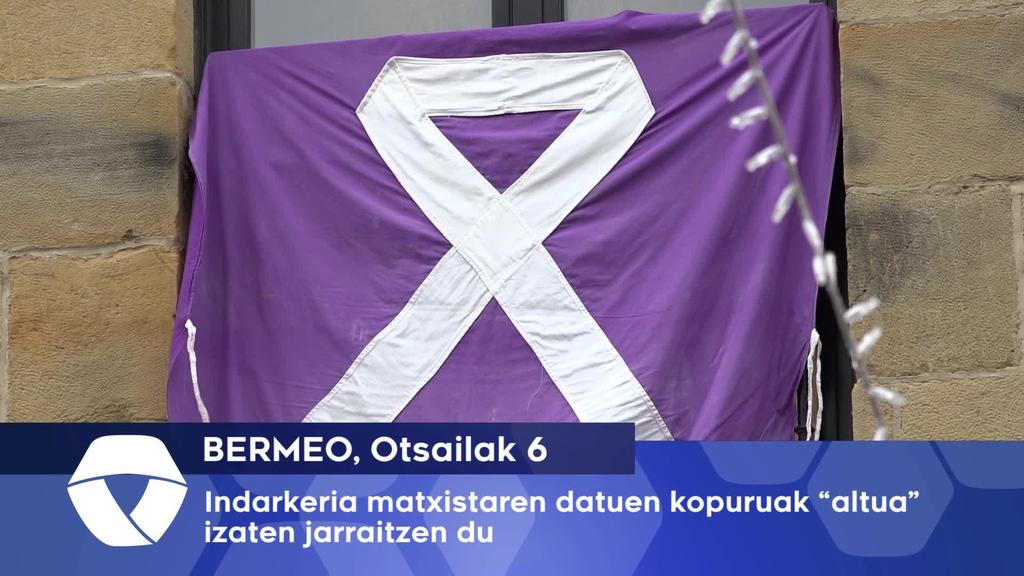 Indarkeria matxistaren datuen kopuruak altua izaten jarraitzen du