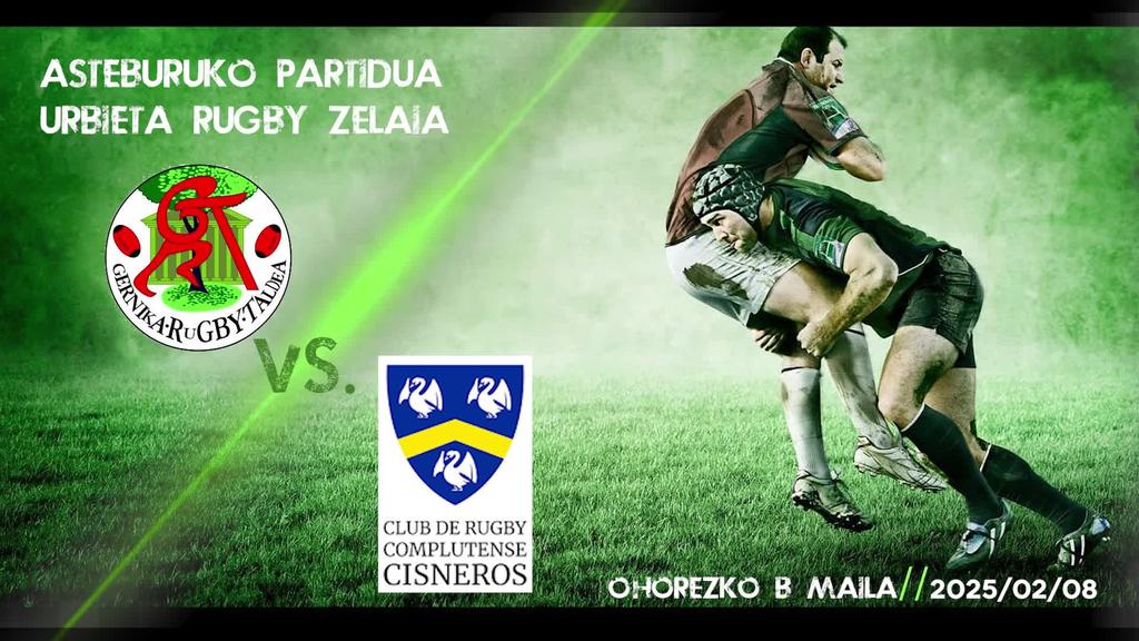 GERNIKA RUGBY TALDEA vs COMPLUTENSE CISNEROS ZETA