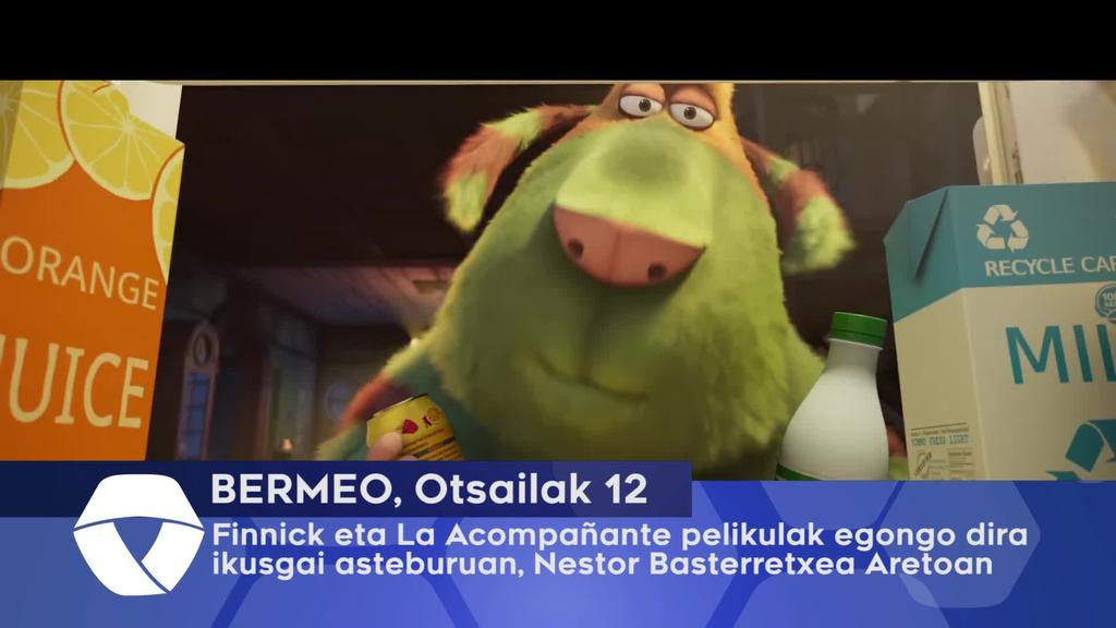 Finnick eta La Acompañante pelikulak egongo dira ikusgai asteburuan, Nestor Basterretxea Aretoan