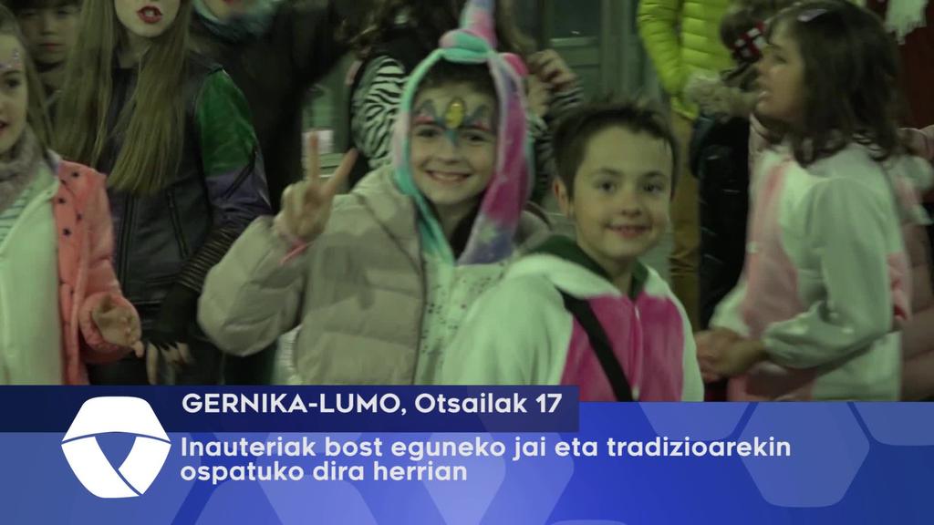 Inauteriak bost eguneko jai eta tradizioarekin ospatuko dira herrian