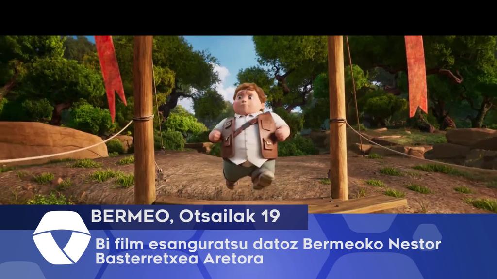 Bi film esanguratsu datoz Bermeoko Nestor Basterretxea Aretora