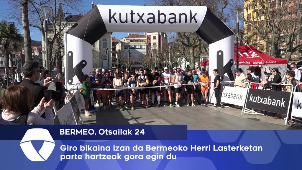 Giro ederra izan da Bermeoko Herri Lasterketan