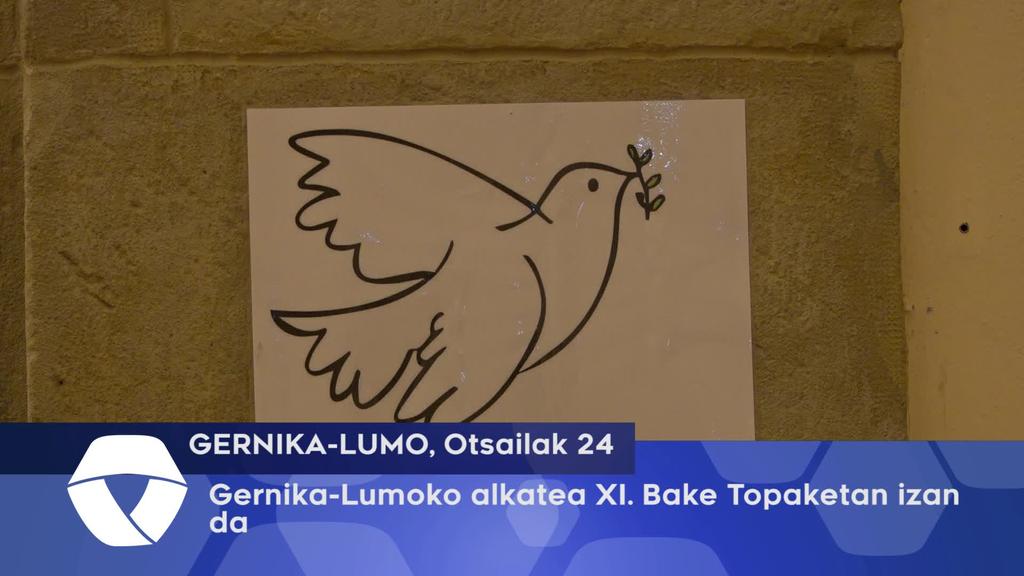 Gernika-Lumoko alkatea XI. Bake Topaketan izan da