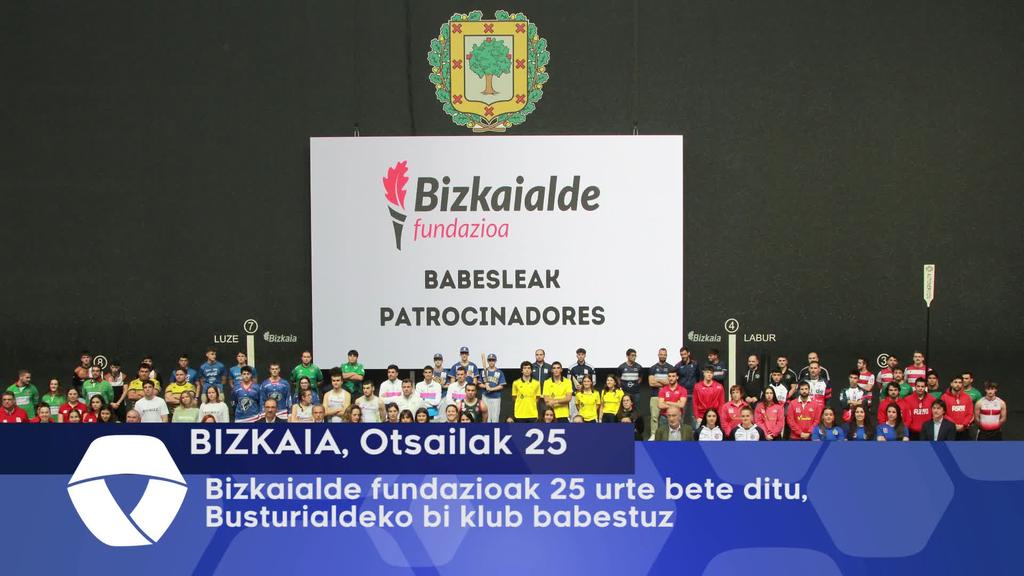 Bizkaialde funazioak 25 urte bete ditu, Busturialdeko bi klub babestuz