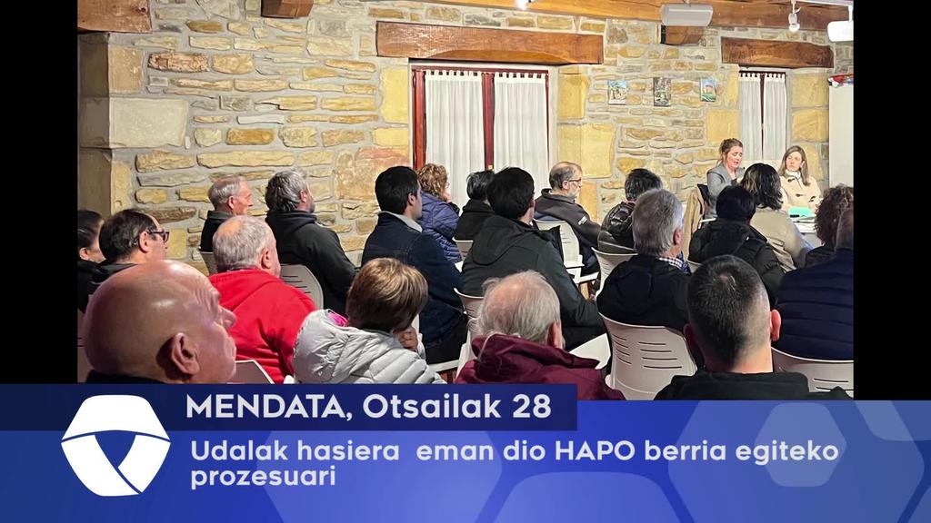 Udalak hasiera eman dio HAPO berria egiteko prozesuari