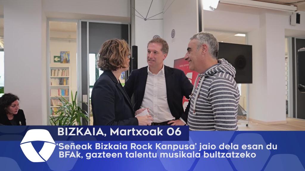 Señeak Bizkaia Rock Kanpusa jaio dela esan du BFAk, gazteen talentu musikala bultzatzeko