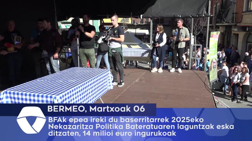 BFAk epea ireki du baserritarrek 2025eko Nekazaritza Politika Bateratuaren laguntzak eska ditzaten, 14 milioi euro ingurukoak