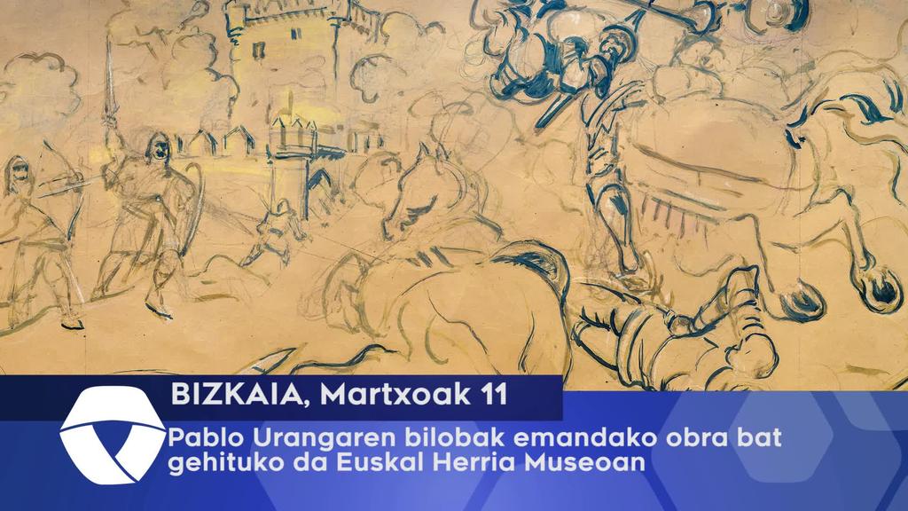 Pablo Urangaren bilobak emandako obra bat gehituko da Euskal Herria Museoan
