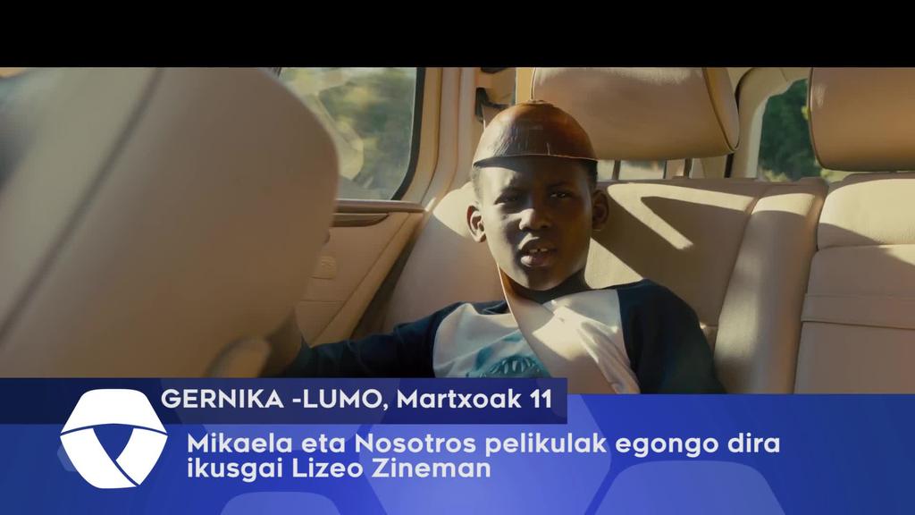 Mikaela eta Nosotros pelikulak egongo dira ikusgai Lizeo Antzokian