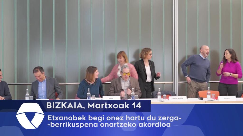Etxanobek begi onez hartu du zerga-berrikuspena onartzeko akordioa