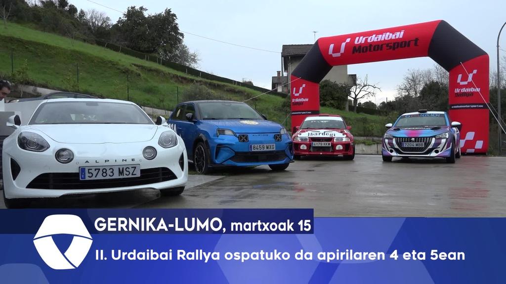 II. Urdaibai Rallya ospatuko da apirilaren 4 eta 5ean