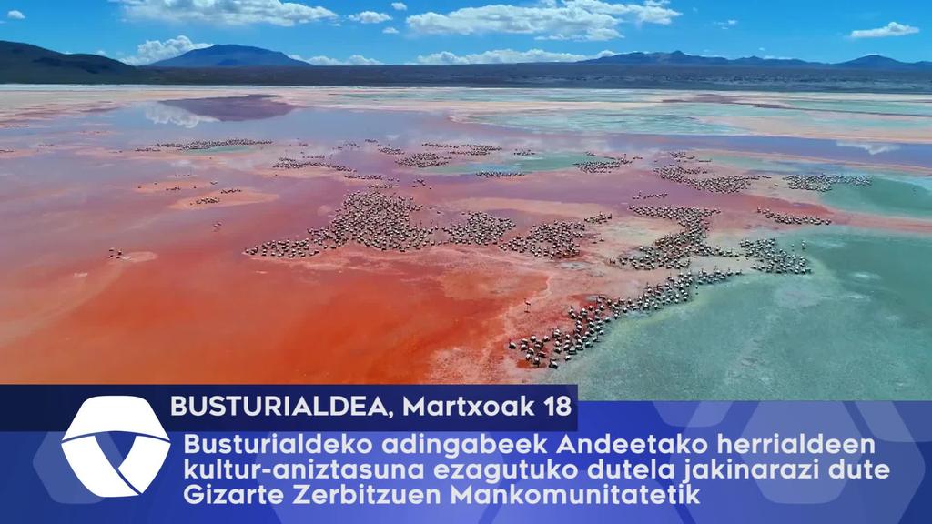 Busturialdeko adingabeek Andeetak herrialdeen kultur-aniztasuna ezagutuko dutela jakinarazi dute Gizarte eta Zerbitzuen Mankomunitatetik