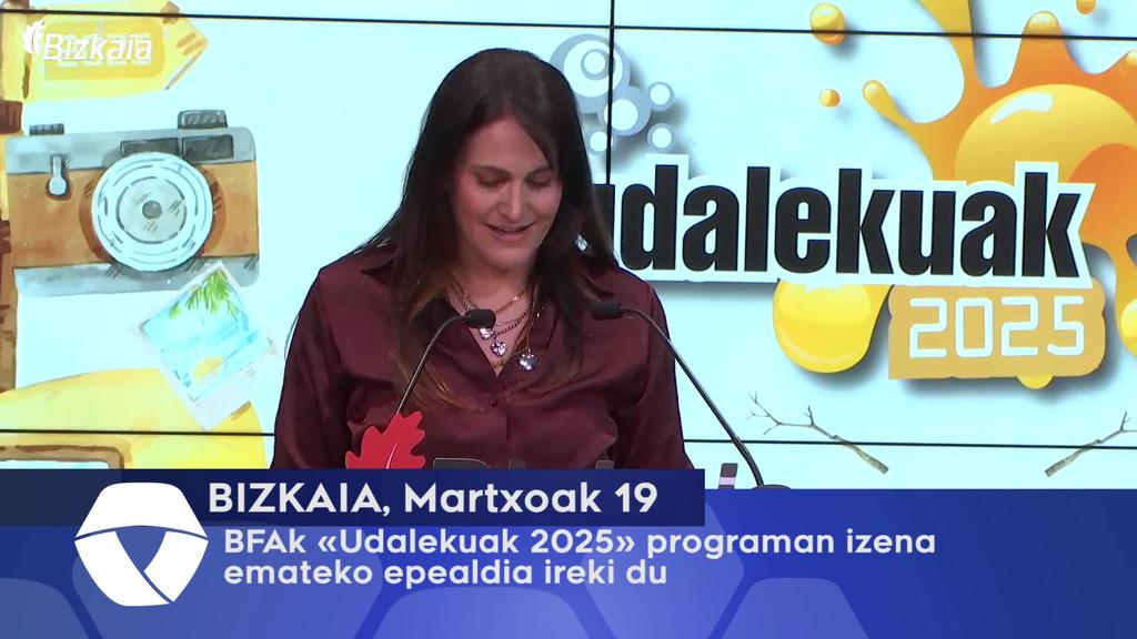 BFAk Udalekuak 2025 programan izena emateko epealdia ireki du