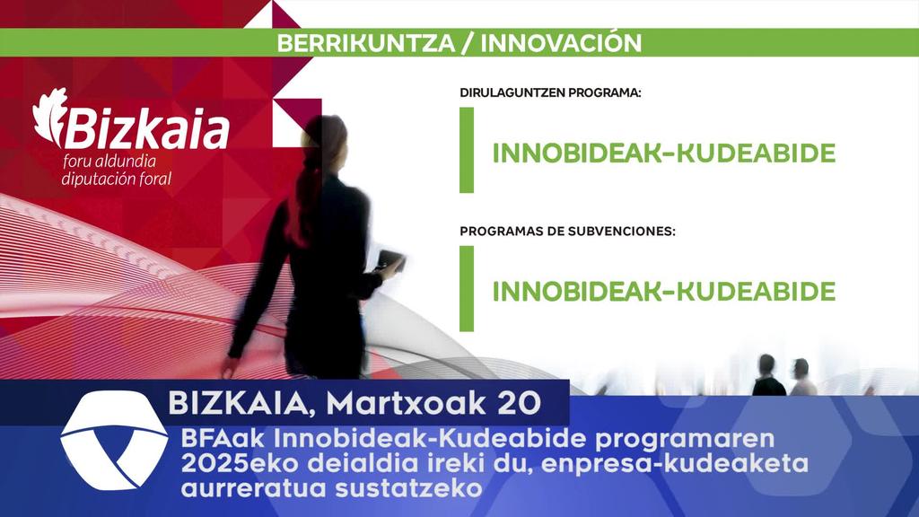 BFAak Innobideak-Kudeabide programaren 2025eko deialdia ireki du, enpresa-kudeaketa aurreratua sustatzeko