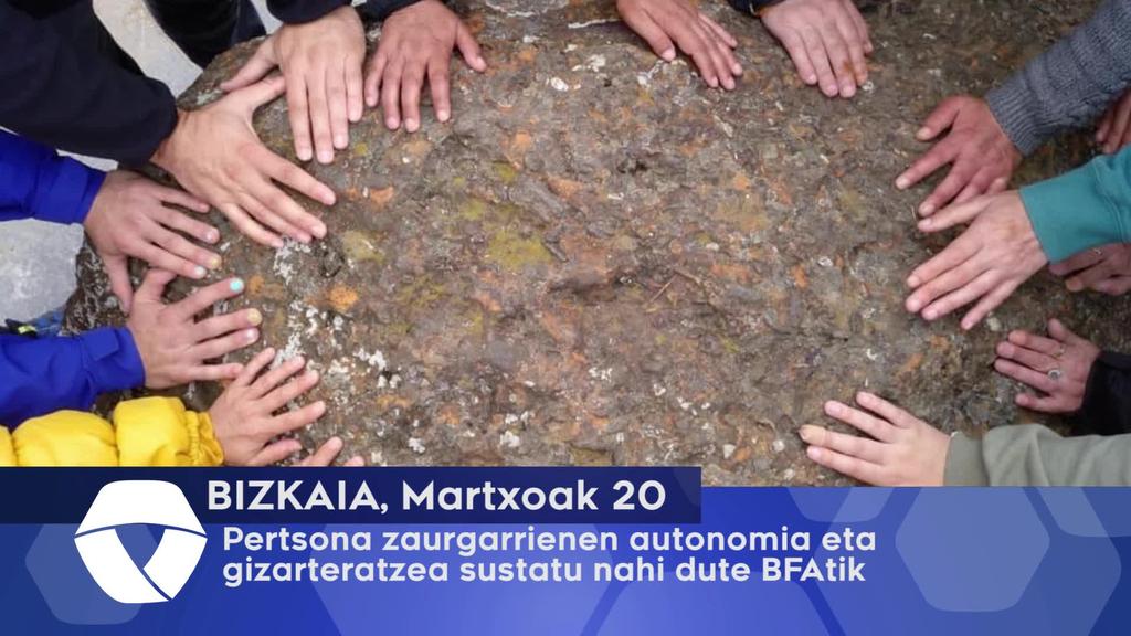 Pertsona zaurgarrienen autonomia eta gizarteratzea sustatu nahi dute BFAtik