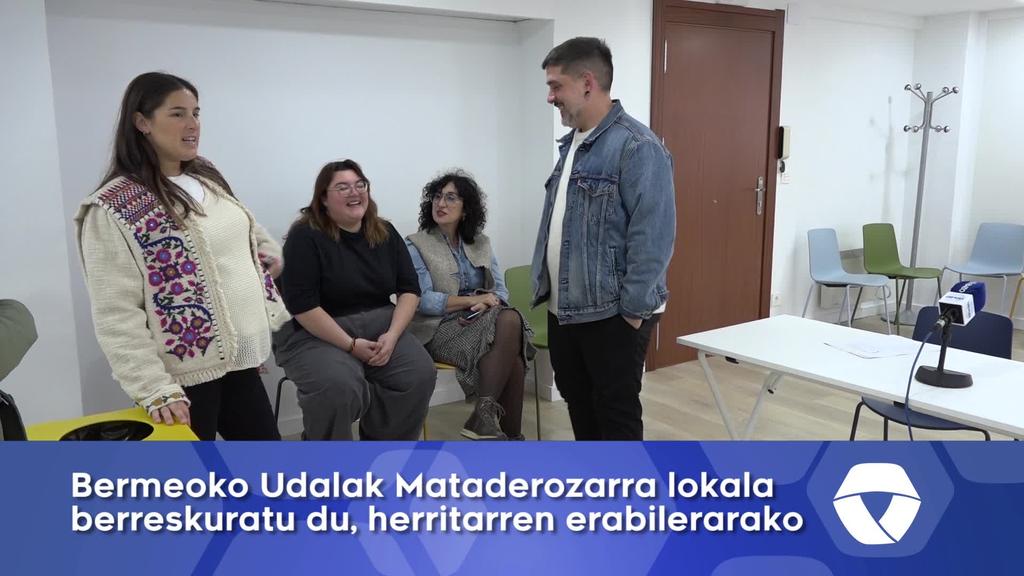 Bermeoko Udalak Mataderozarra lokala berreskuratu du
