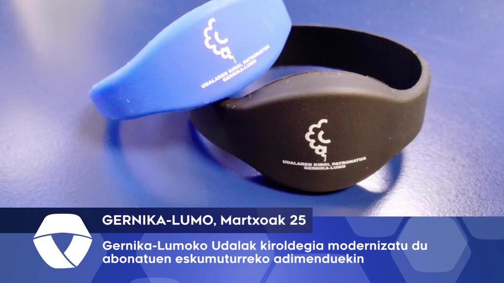 Udalak kiroldegiko sistema berritzailea garatu du eskumuturreko adimentsuekin