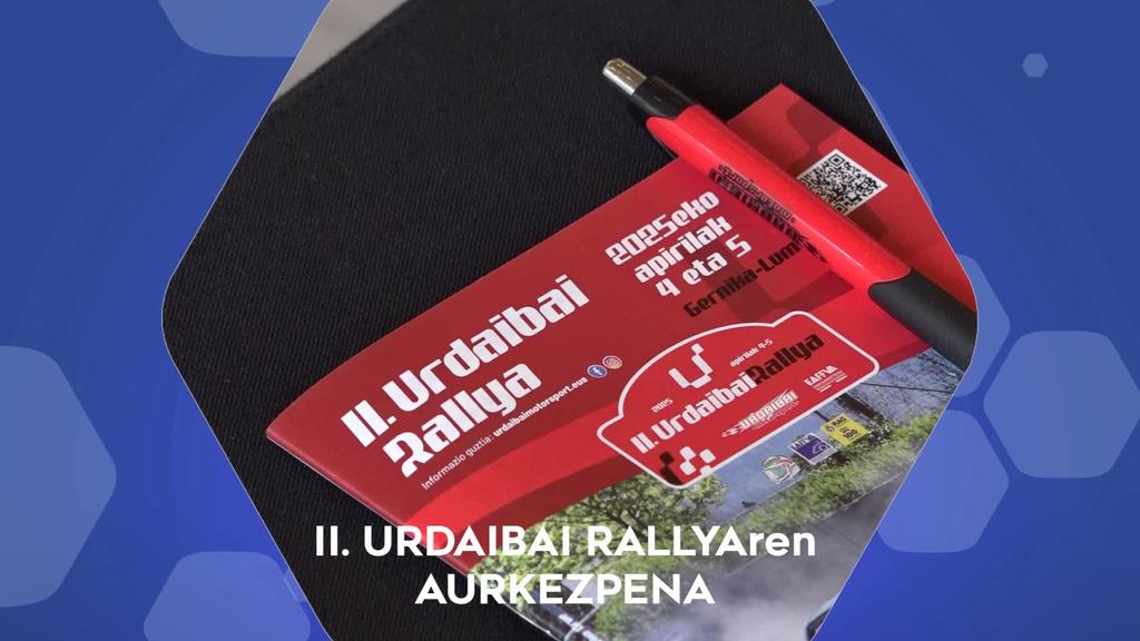 II. Urdaibai Rallyaren aurkezpena 2025