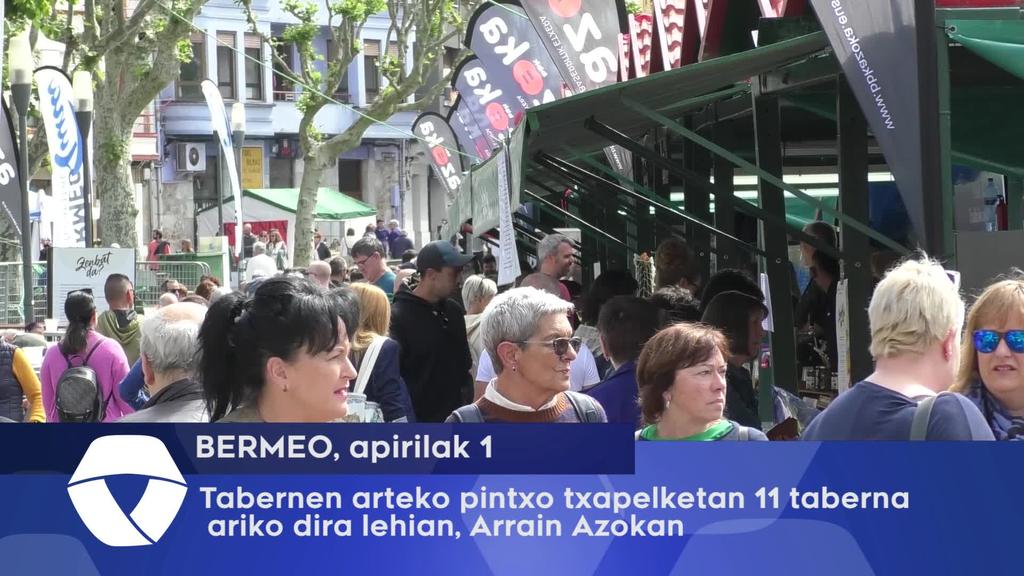 Tabernen arteko pintxo txapelketan 11 taberna ariko dira lehian, Arrain Azokan