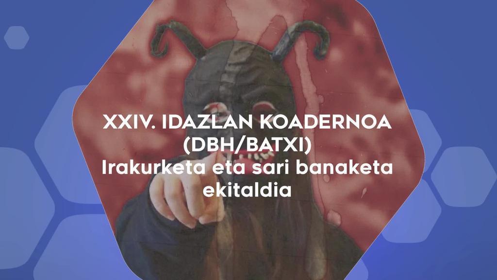 GERNIKA-LUMOKO XXIV. Idazlan Koadenoak 2025 – DBH/BATXILLERGOA