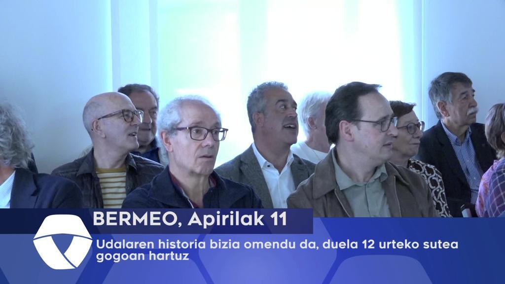 Udalaren historia bizia omendu da, duela 12 urteko sutea gogoan hartuz