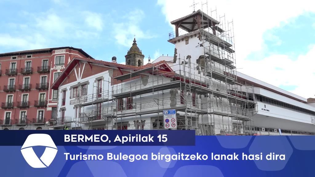Bermeoko Turismo Bulegoa birgaitzeko lanak hasi dira