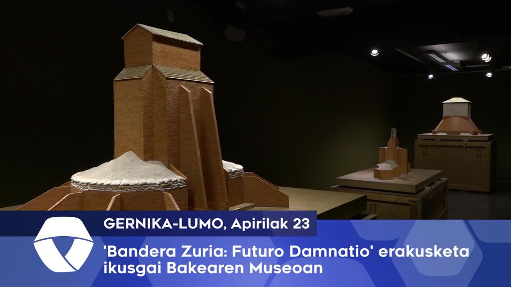 ‘Bandera Zuria: Futuro Damnatio’ erakusketa ikusgai Bakearen Museoan