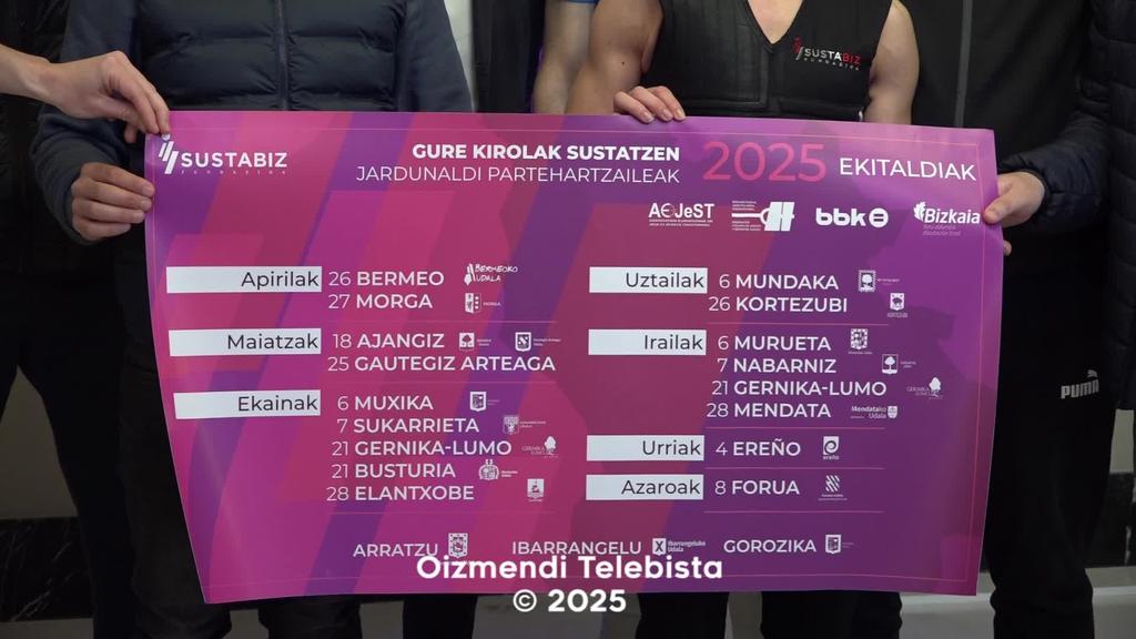 Sustabiz Gure Kirolak sustatzen jardunaldi partehartzaileak
