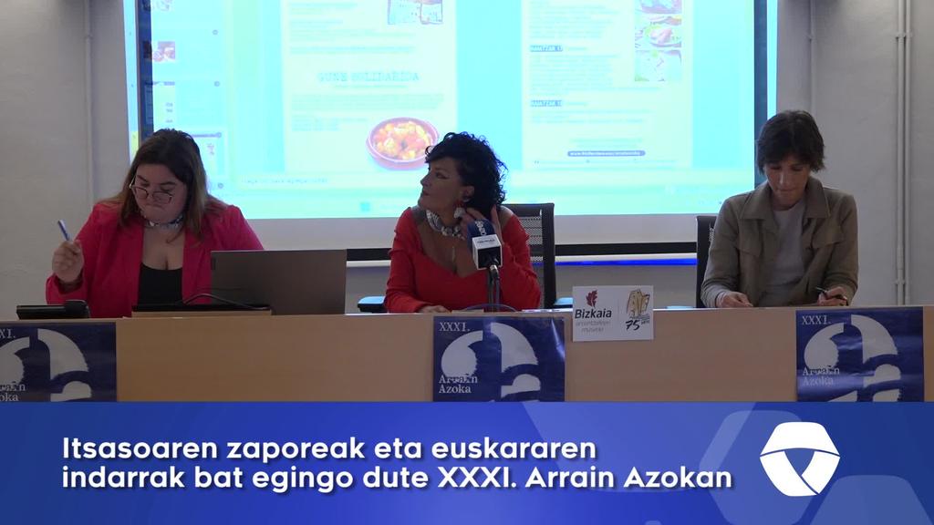 Bermeoko 2025eko Arrain Azokaren aurkezpena
