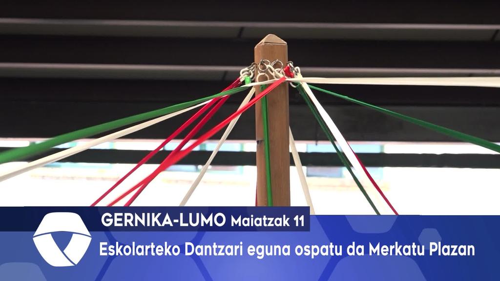 Eskolarteko Dantzari eguna ospatu da, Merkatu Plazan