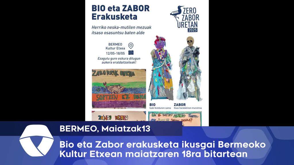 Bio eta Zabor- en erakusketa izango da Kultur Etxean