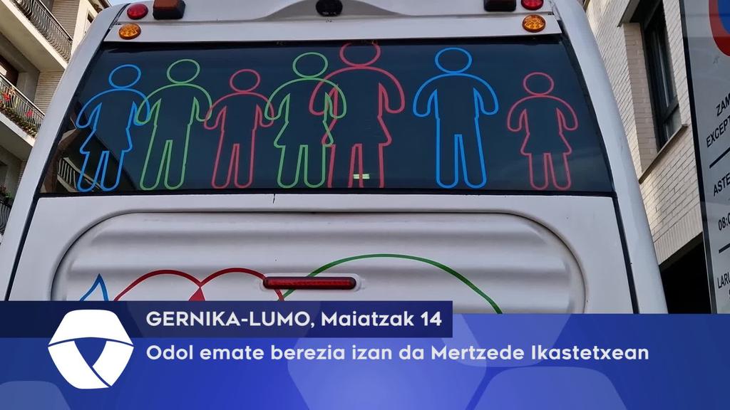 Odol emate berezia izan da Mertzede Ikastetxean