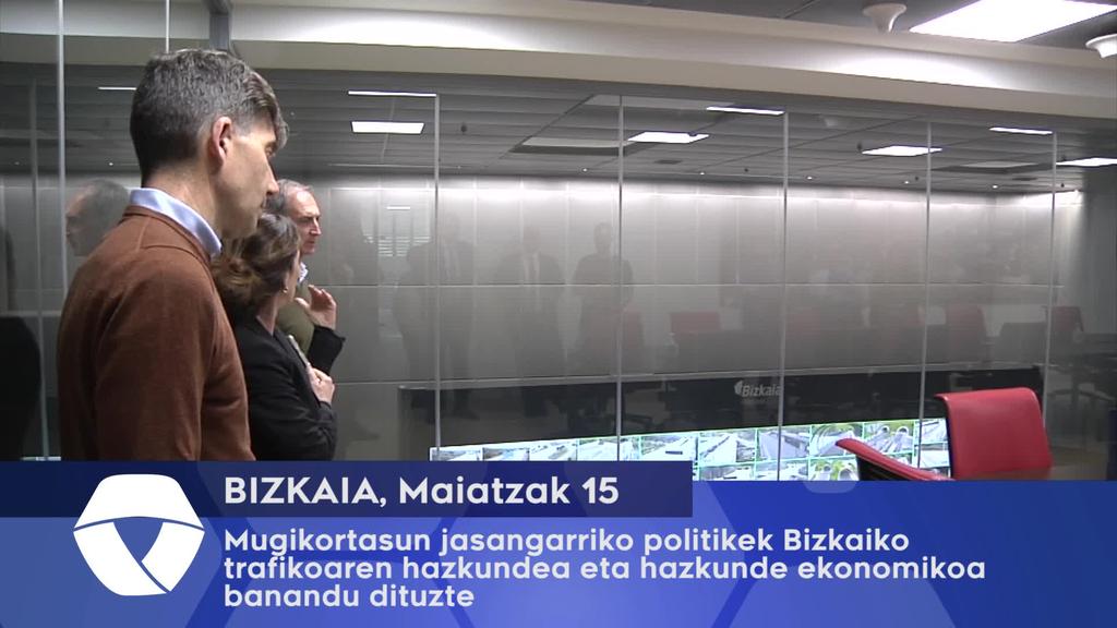 Mugikortasun jasanarriko politikek Bizkaiko trafikoaren hazkundea eta hazkunde ekonomikoa banandu dituzte