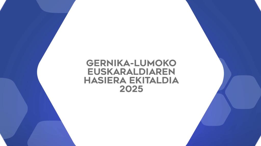 Gernika-Lumoko Euskaraldiaren hasiera ekitaldia