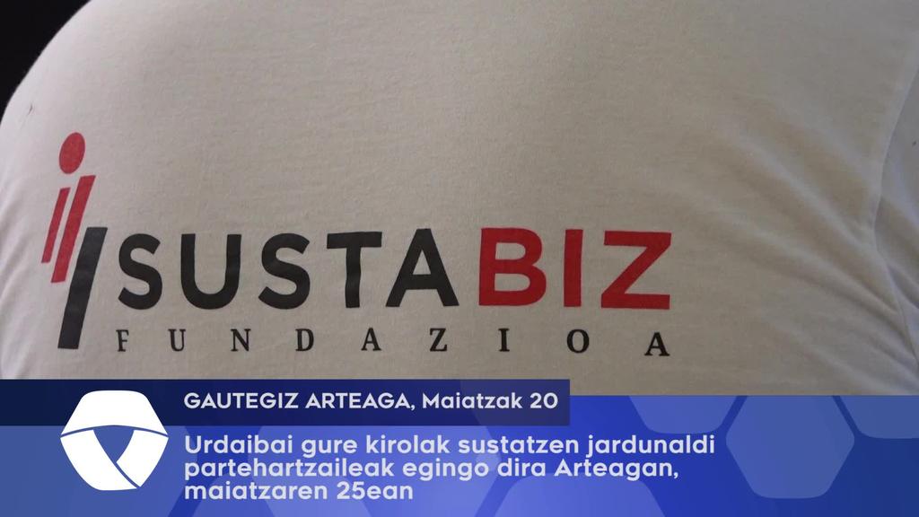 Urdaibai Gure Kirolak sustatzen jardunaldi partehartzaileak egingo dira Arteagan, maiatzaren 25ean