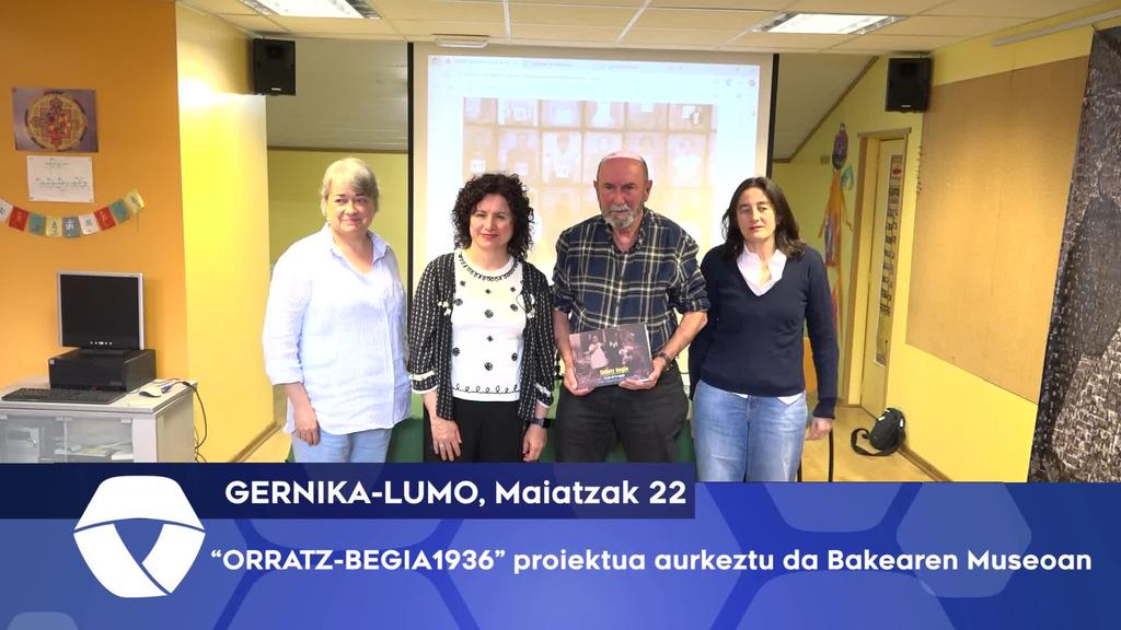 ORRATZ-BEGIA 1936 proiektua aurkeztu da Bakearen Museoan
