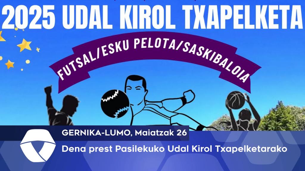 Pasilekuko Udal Kirol Txapelketarako dena prest