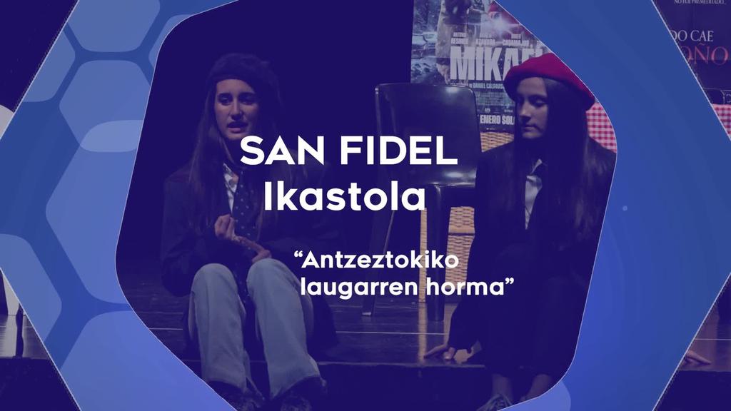 Gernika-Lumoko XXXV. Eskolarteko Antzerki Astea -San Fidel Ikastola – Antzeztokiko laugarren horma